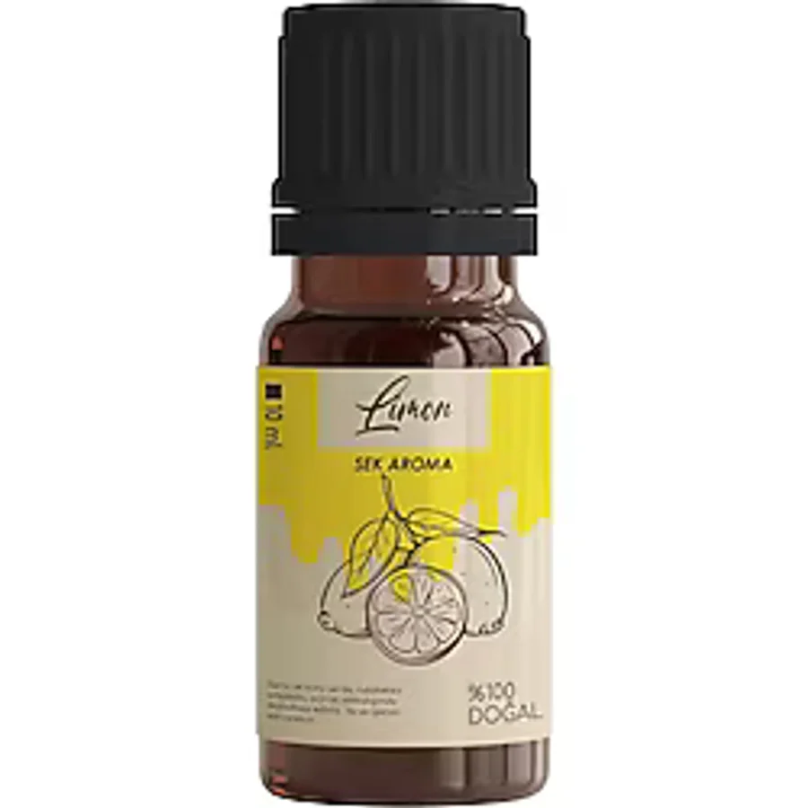 Sek Aroma Limon Votka Kiti - Limon Vodka Aroması 10 ML(1 LİTREYE UYUMLU)