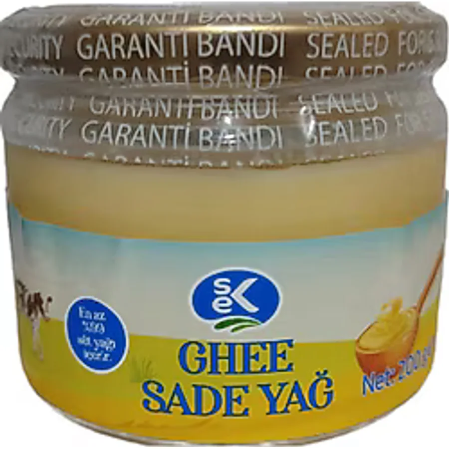 Sek Ghee Sade Yağ 200 gr