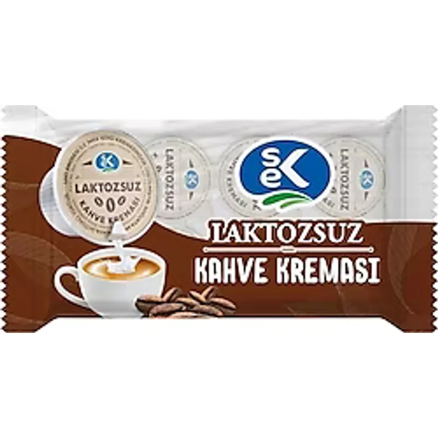 Sek Laktozsuz Kapsül Kahve Kreması 15 ml 10'lu