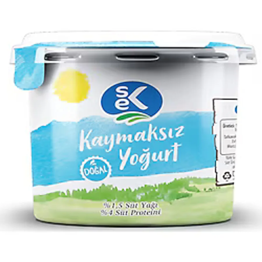Sek Yarım Yağlı 1500 gr Yoğurt