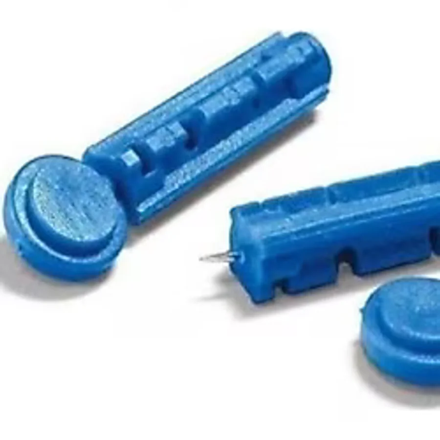 Şeker Ölçüm Plastik Lanset Parmak Delme Iğnesi 300 Adet - 0 - 1 Yaş