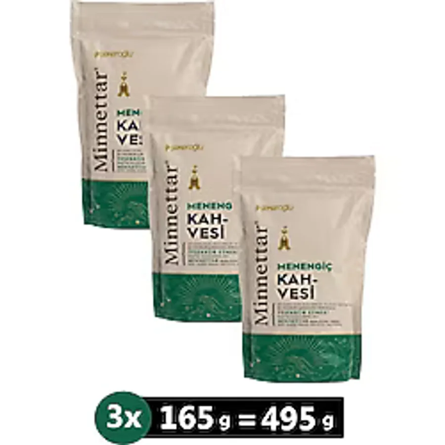 Şekeroğlu MENENGİÇ KAHVESİ 165gr 3'LÜ AVANTAJLI PAKET (MİNNETTAR)