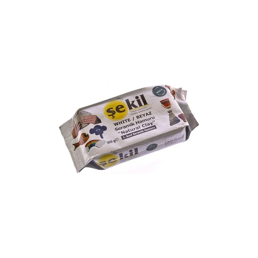 Şekil VK500BYZ Seramik Hamuru, 500 Gr.