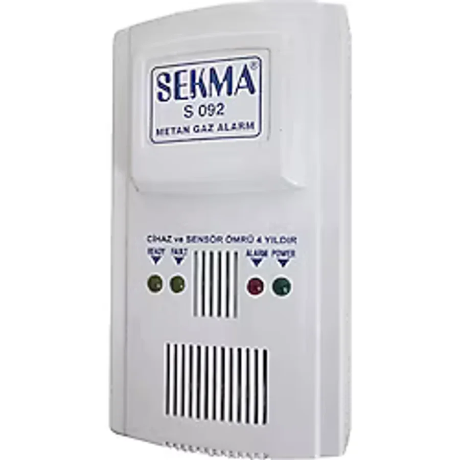 Sekma S092 Alarmlı Doğalgaz LPG Dedektörü