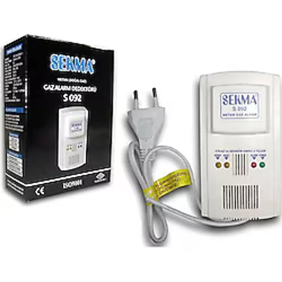 Sekma S092 Doğal LPG Alarmlı Gaz Dedektörü