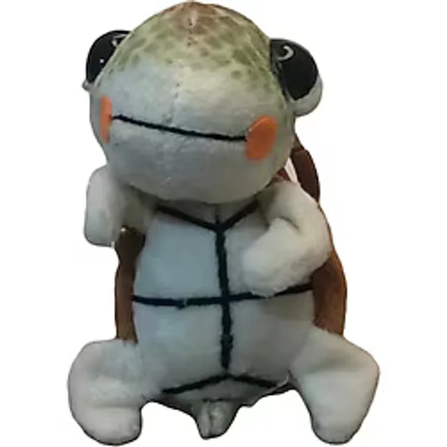 Selay Toys Oyuncak Peluş Anahtarlık Kaplumbağa Kahverengi 1536