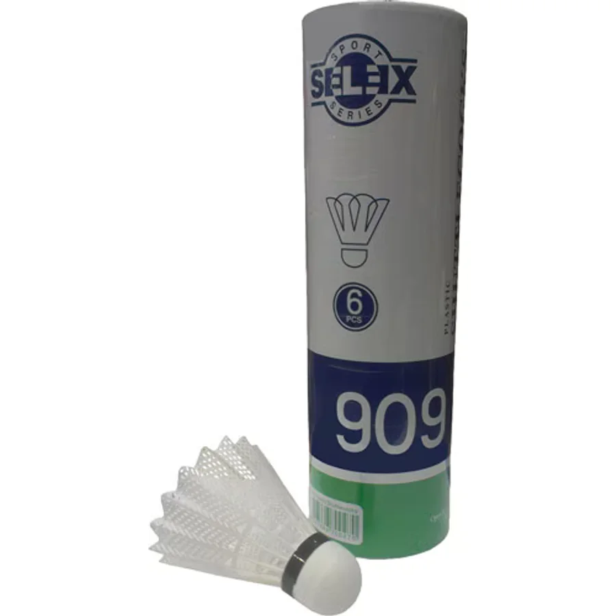 Selex 909 Plastik 6'lı Badminton Topu