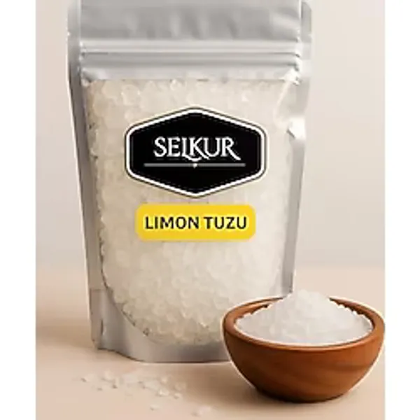 SELKUR Limon Tuzu 1kg-yerli Üretim-tane
