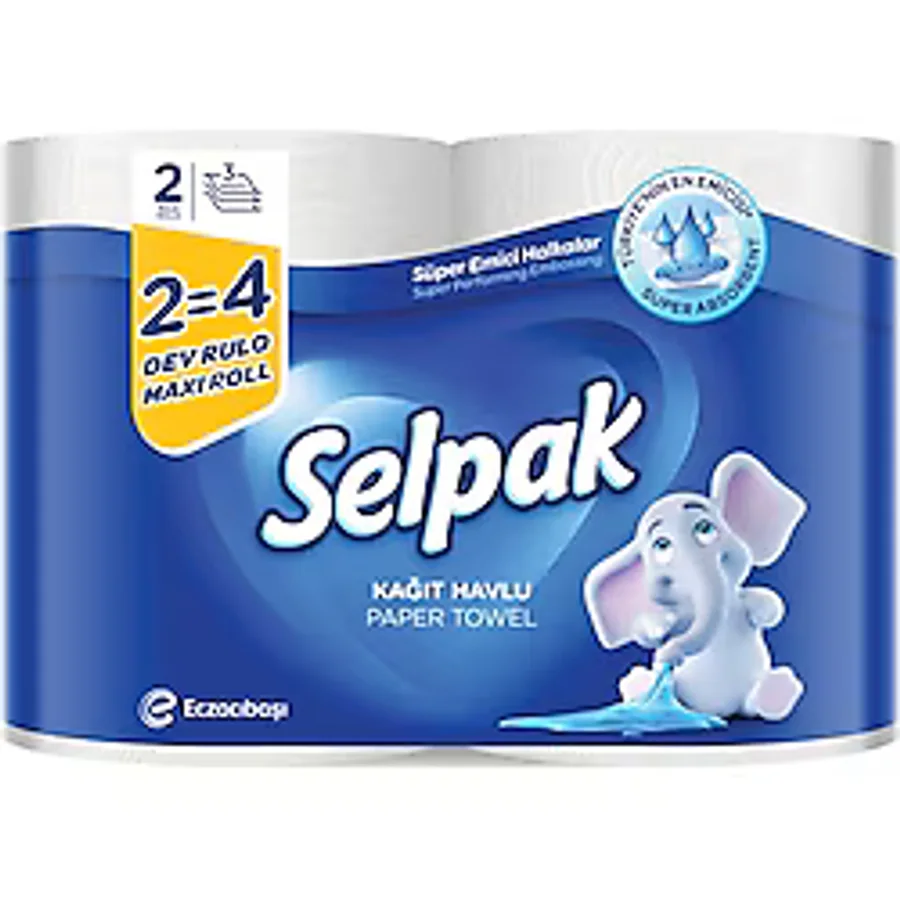 Selpak 2'li Dev Rulo Havlu