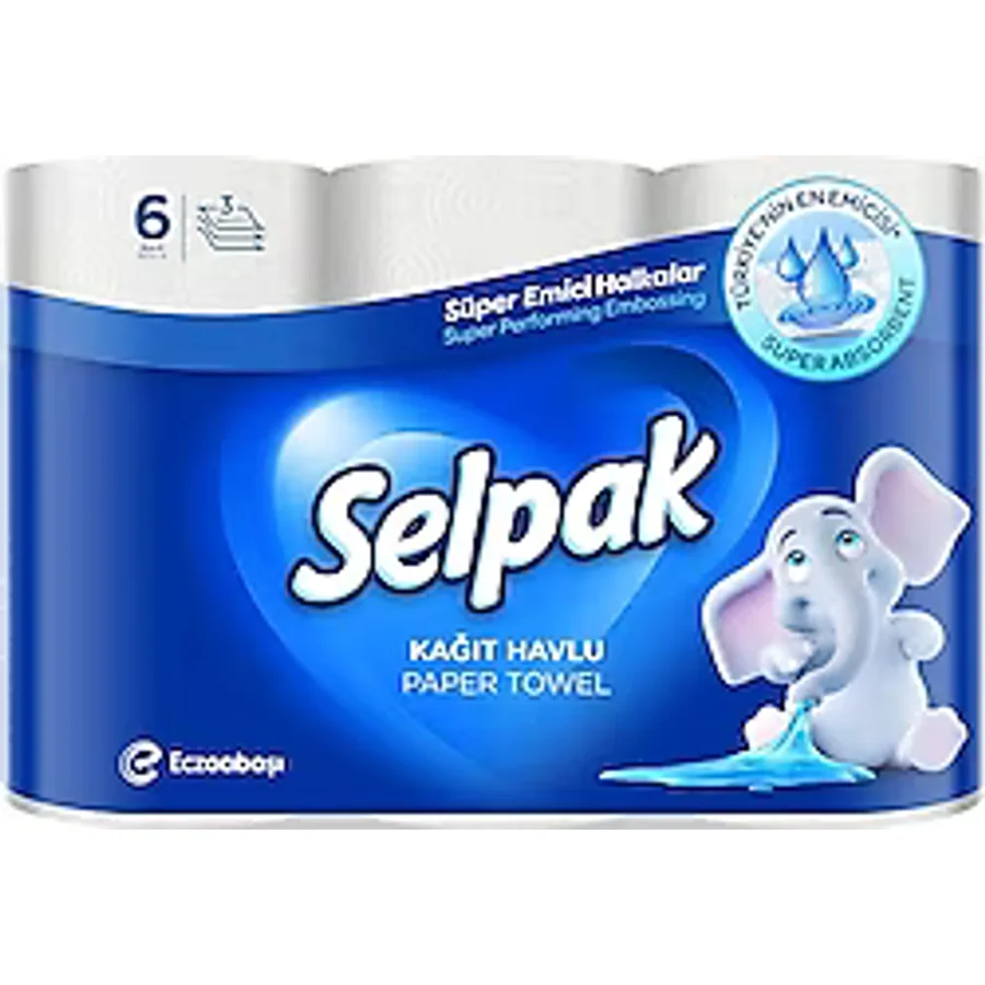 Selpak 6'lı Kağıt Havlu