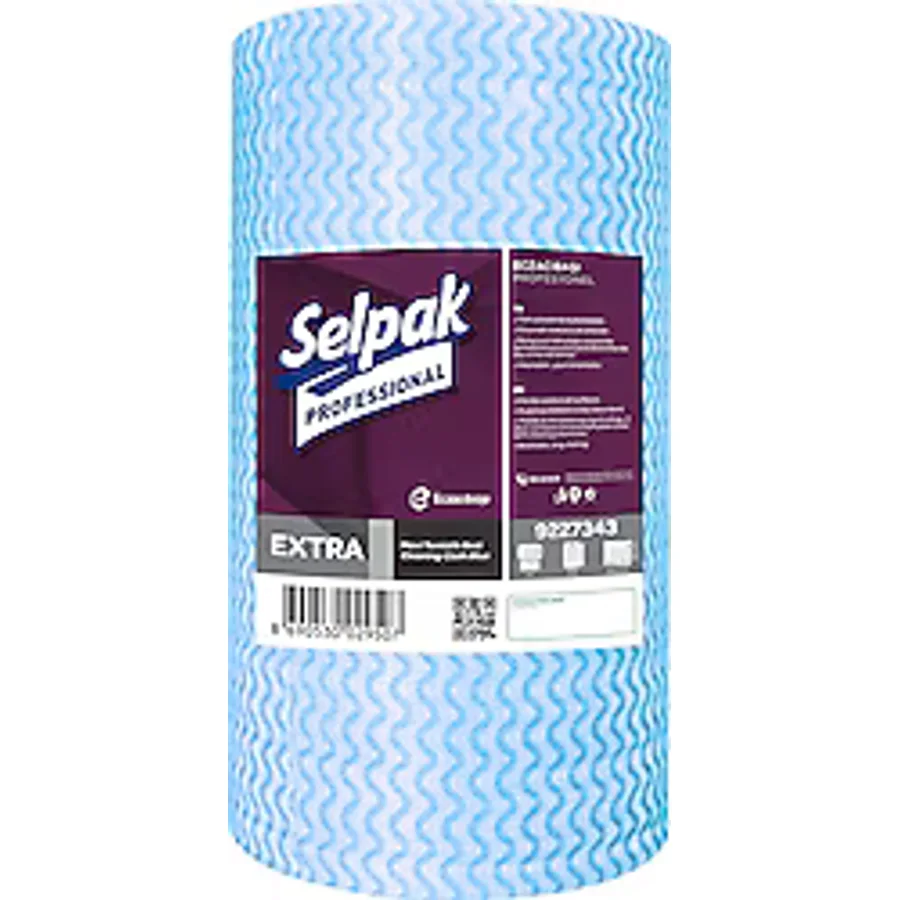 Selpak Professional Extra 100 Yaprak Mavi Temizlik Bezi