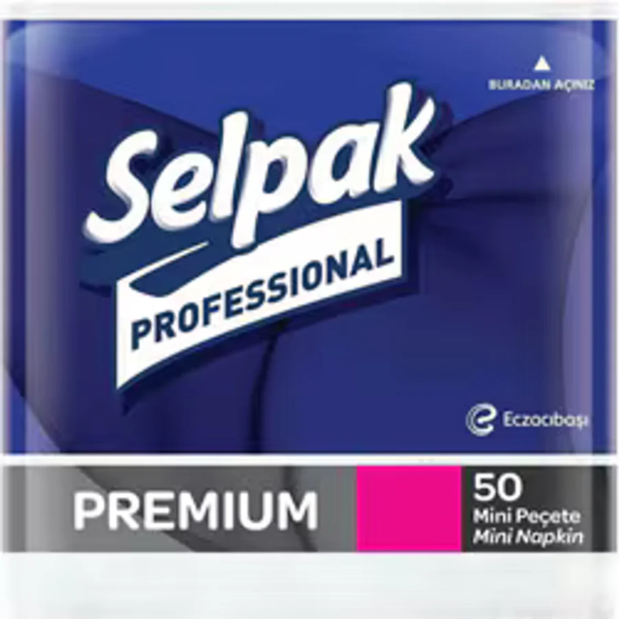 Selpak Professional Premium 24x24 cm 50'li Mini Peçete