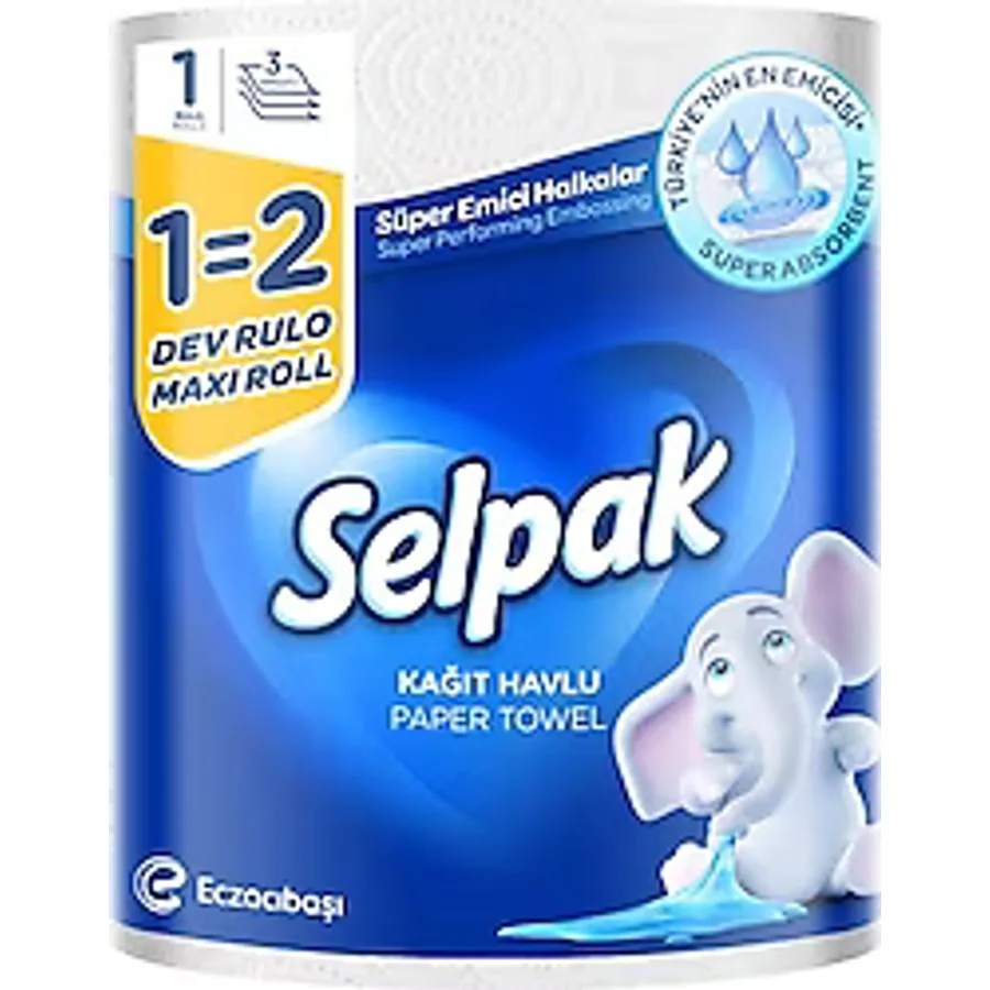 Selpak Tekli Dev Havlu Kağıt