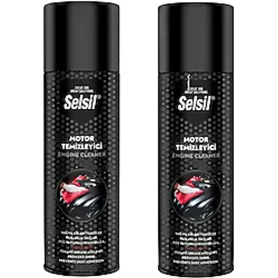 Selsil 2'li Susuz Motor Temizleyici Sprey 500 ml