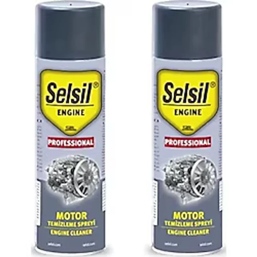 Selsil 2'li Susuz Motor Temizleyici Sprey 500 ml