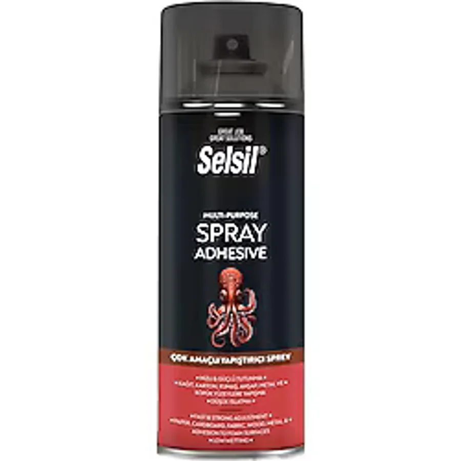 Selsil Cok Amacli Yapistirici Sprey 400 Ml