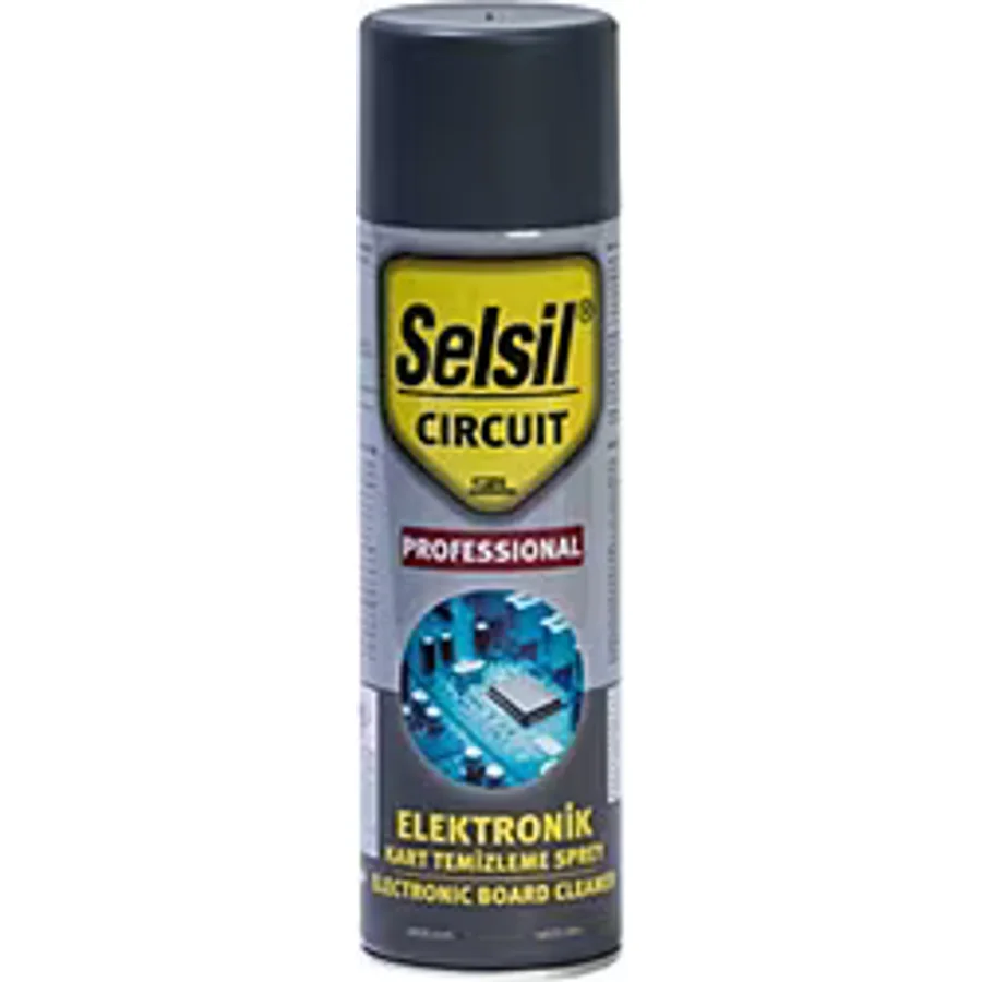 Selsil Elektronik Devre Kart Temizleyici Yağsız 500 ml
