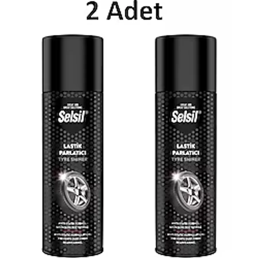 Selsil Lastik Parlatıcı 500 ml 2'li