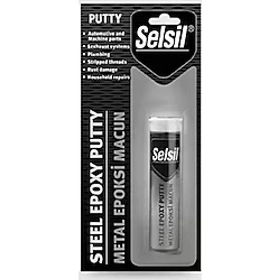 Selsil Metal Putty Epoksi Macun Yapıştırıcı 57 gr
