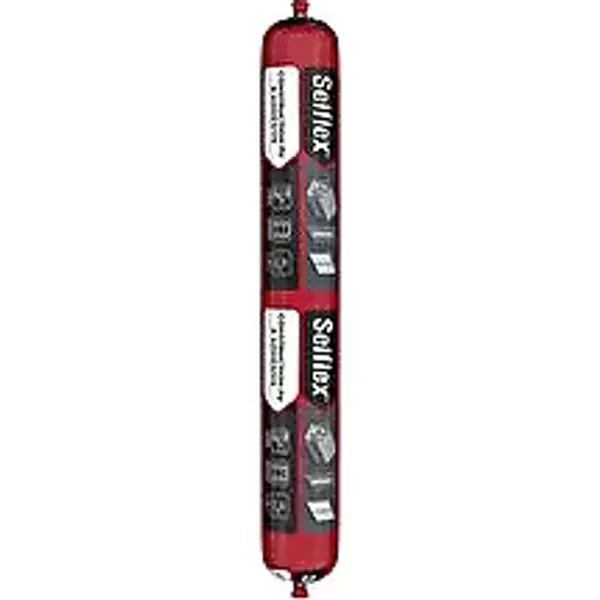 Selsil Poliüretan Sosis Mastik PU50 SİYAH 600 ml.