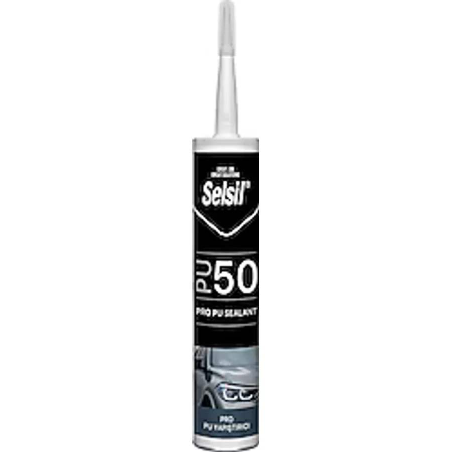 Selsil PU 50 280 ml Pro Yapıştırıcı Siyah Mastik