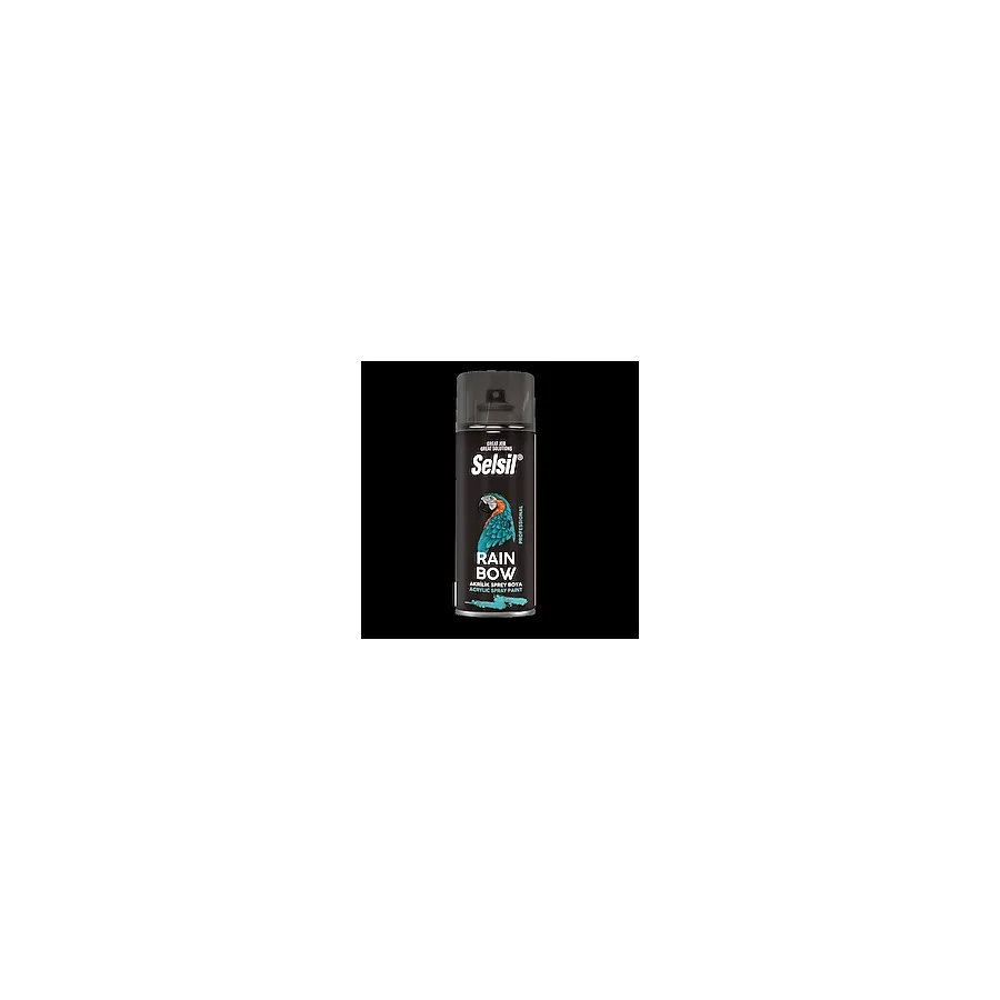 Selsil Rainbow Akrilik Sprey Boya - Beyaz Mat 400 ml