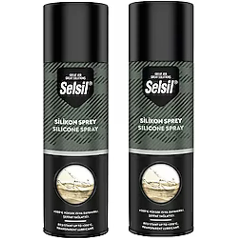 Selsil Silikon Sprey 500 ml x 2 Adet