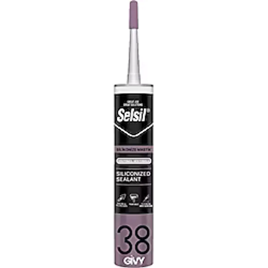 Selsil Silikonize Mastik Beyaz, Boyanabilir Akrilik Dolgu, 500Gr