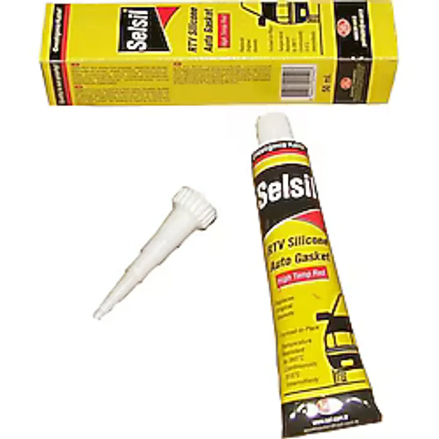 Selsil Tüp Sıvı Conta Kırmızı 50 gr