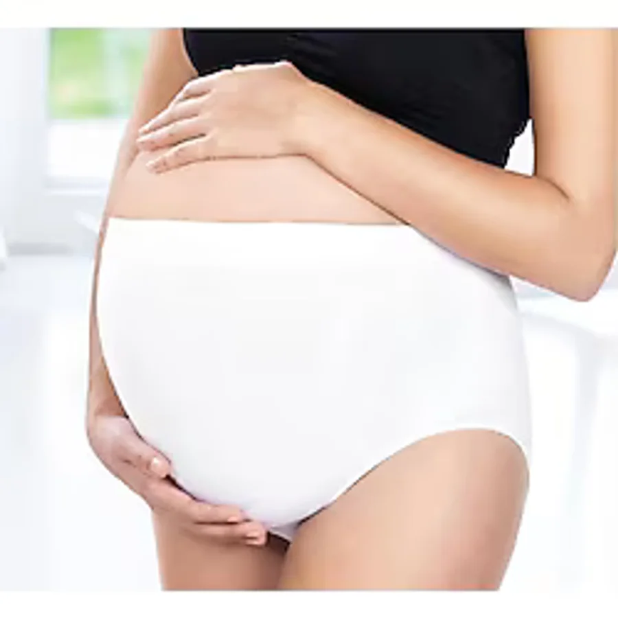 Sema Baby Beyaz Beli Dantelli Hamile Külodu