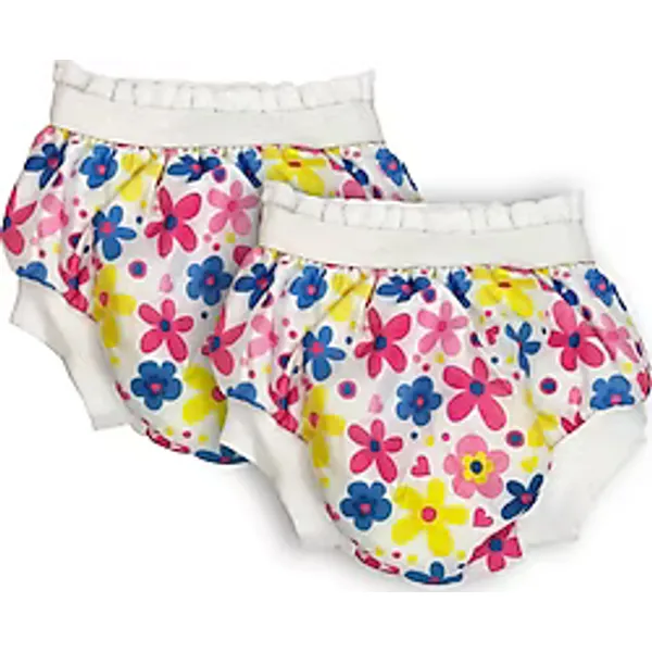 Sema Baby Flowers Desenli 2'li No:3 20-25 kg Lüks Alıştırma Külodu