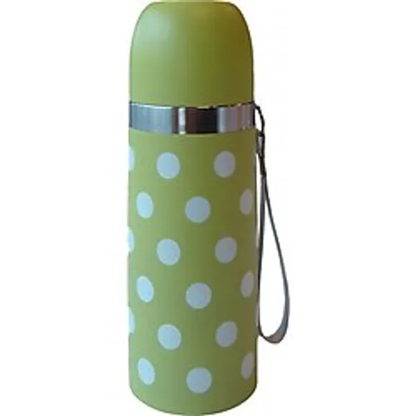 Sema Baby Puantiyeli Bebek Termosu 350 ml - Yeşil - Belirtilmemiş