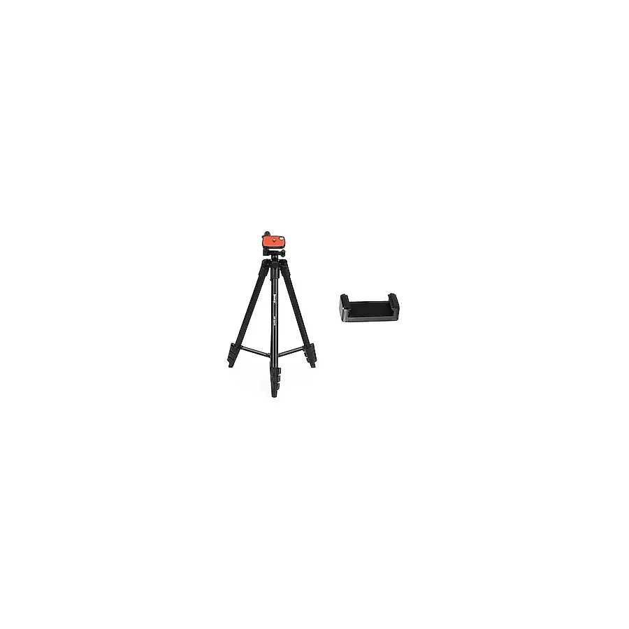 Senon Jmary KP2205 Tripod Kamera Mikrofon Ve Akıllı Telefonlar İçin 360 Derece Dönebilen Aliminyum Alaşım Zore Tripod