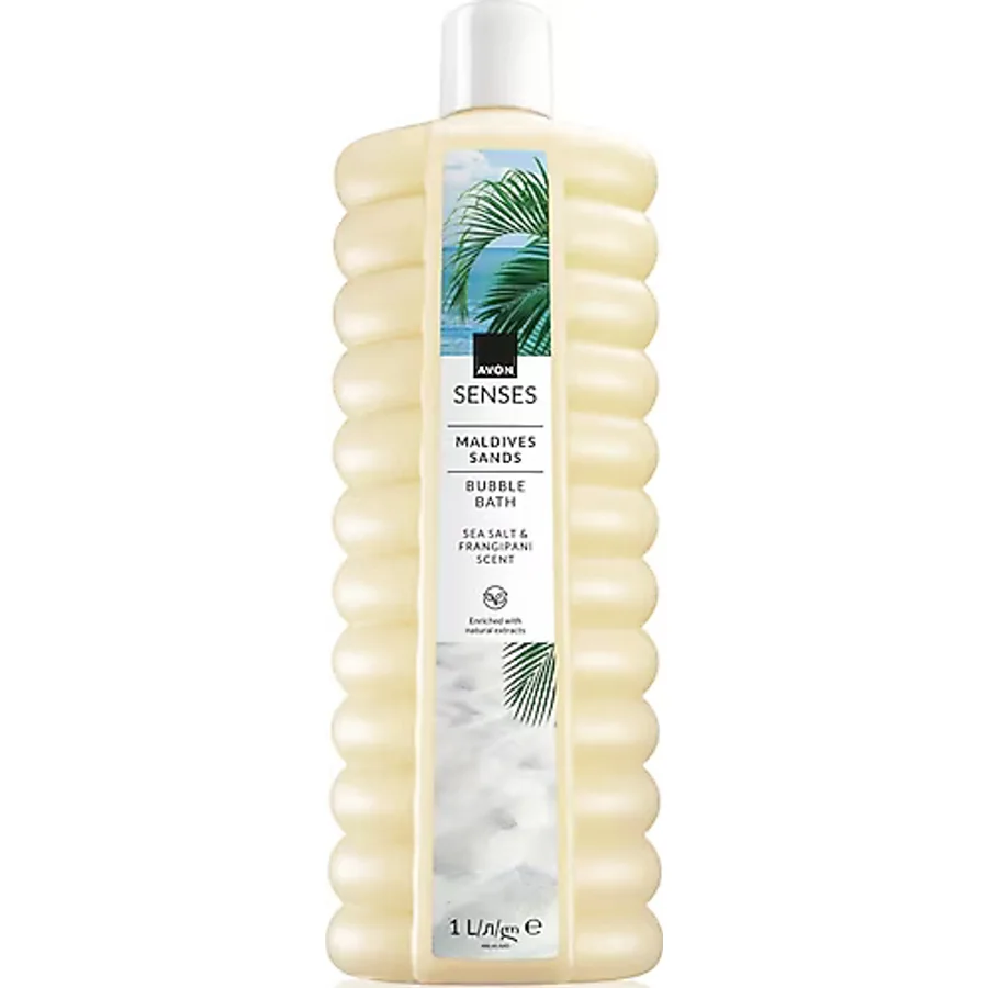 Senses Maldives Sands Deniz Tuzu ve Frangipani Kokulu Banyo Köpüğü 1lt