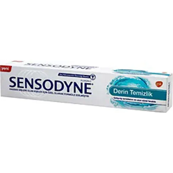 Sensodyne Derin Temizlik 75 ml Florürlü Diş Macunu