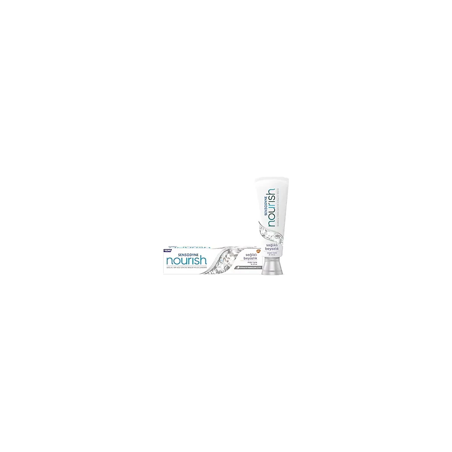 Sensodyne Nourish Sağlıklı Beyazlık 75 ml Florürlü Diş Macunu