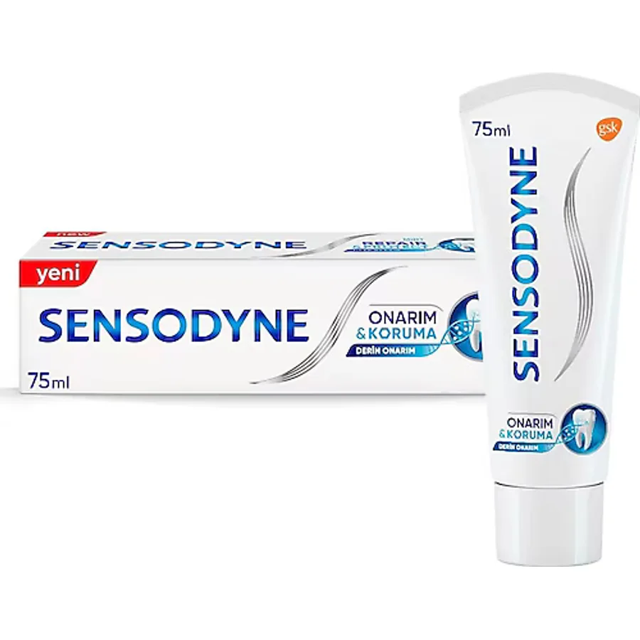 Sensodyne Onarım ve Koruma 75 ml Florürlü Diş Macunu