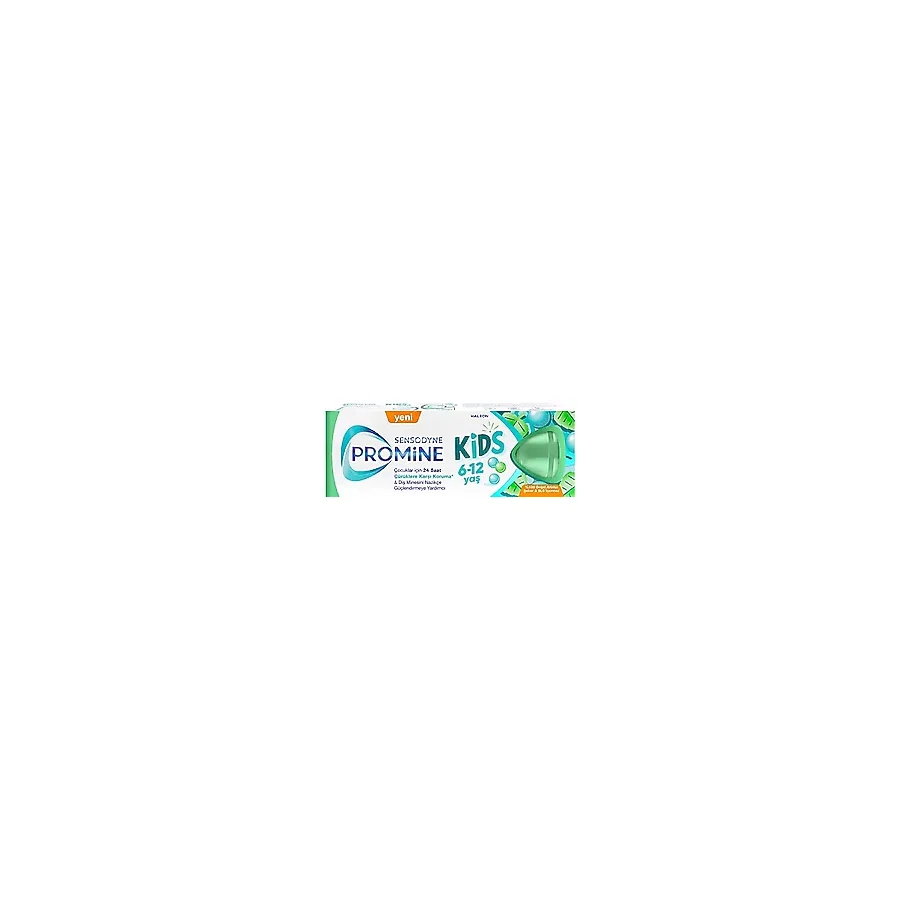 Sensodyne Promine Kids 6-12 Yaş Bubble Gum & Tatlı Nane 50 ml Diş Macunu