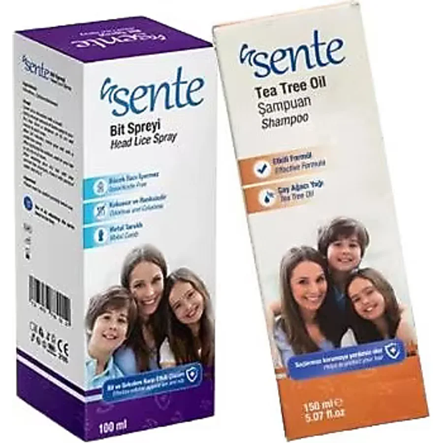 Sente Bit Set Sprey+ Metal Tarak+ Tto Şampuan