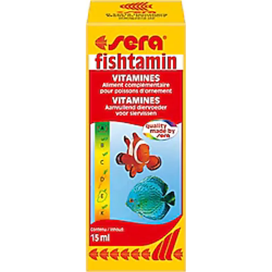 Sera Fishtamin 15 ml Balık Vitamini