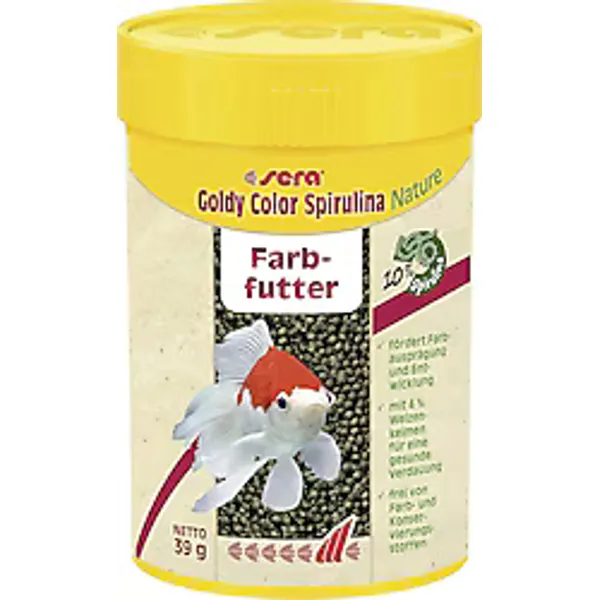 Sera Goldy Color Spirulina Nature 100 ml Japon Balığı yemi