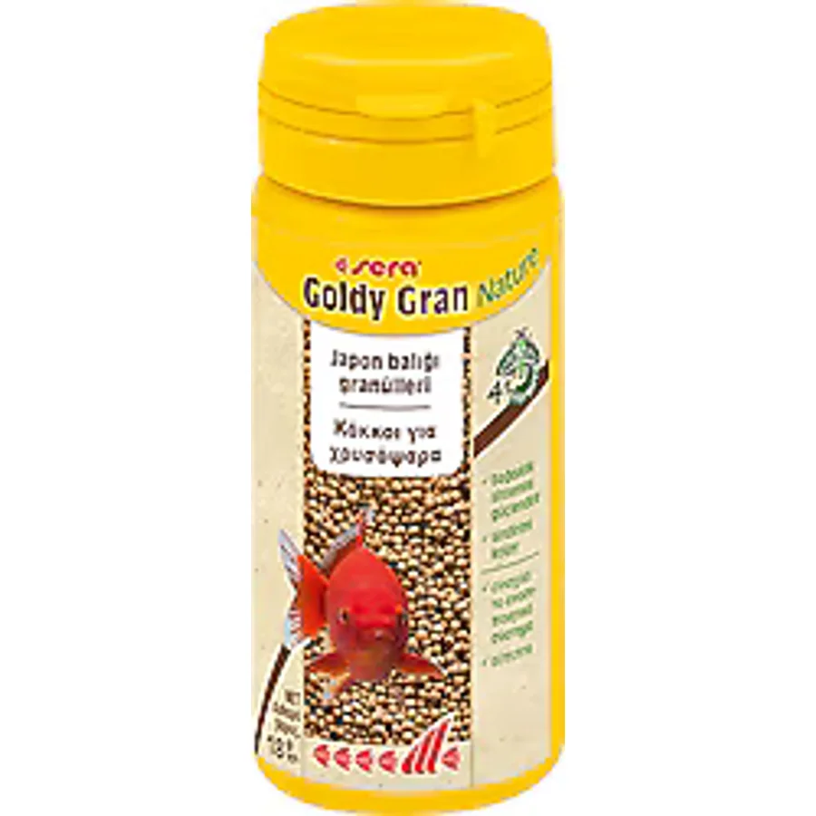 Sera Goldy Gran Nature 50 ml Japon Balığı Yemi