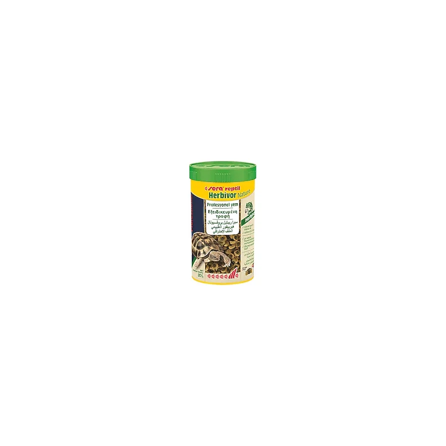 Sera Profesyonel Otçul Sürüngen Yemi 250 Ml Dengeli Beslenme İçin Vitamin Takviyeli