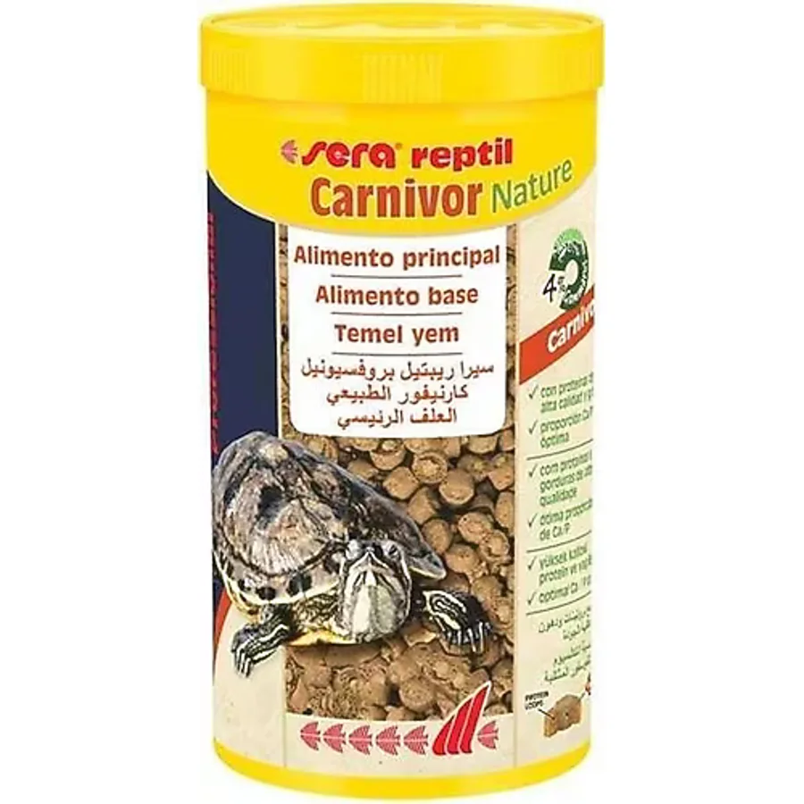 Sera Profesyonel Reptil Carnivor 1000 ML 330 g Profesyonel Kaplumbağa Yemi Etçil