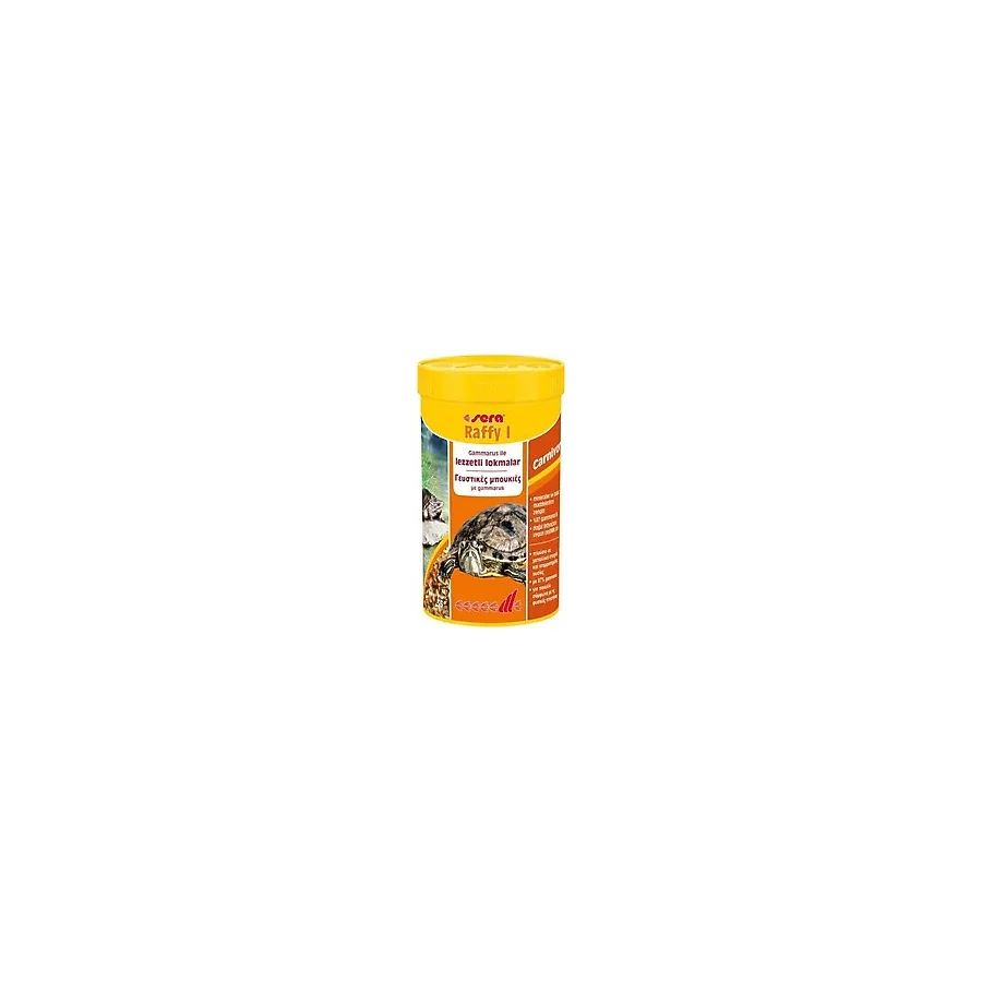 SERA Raffy I Gammarus Kaplumbağa Ve Sürüngen Yemi 250 Ml