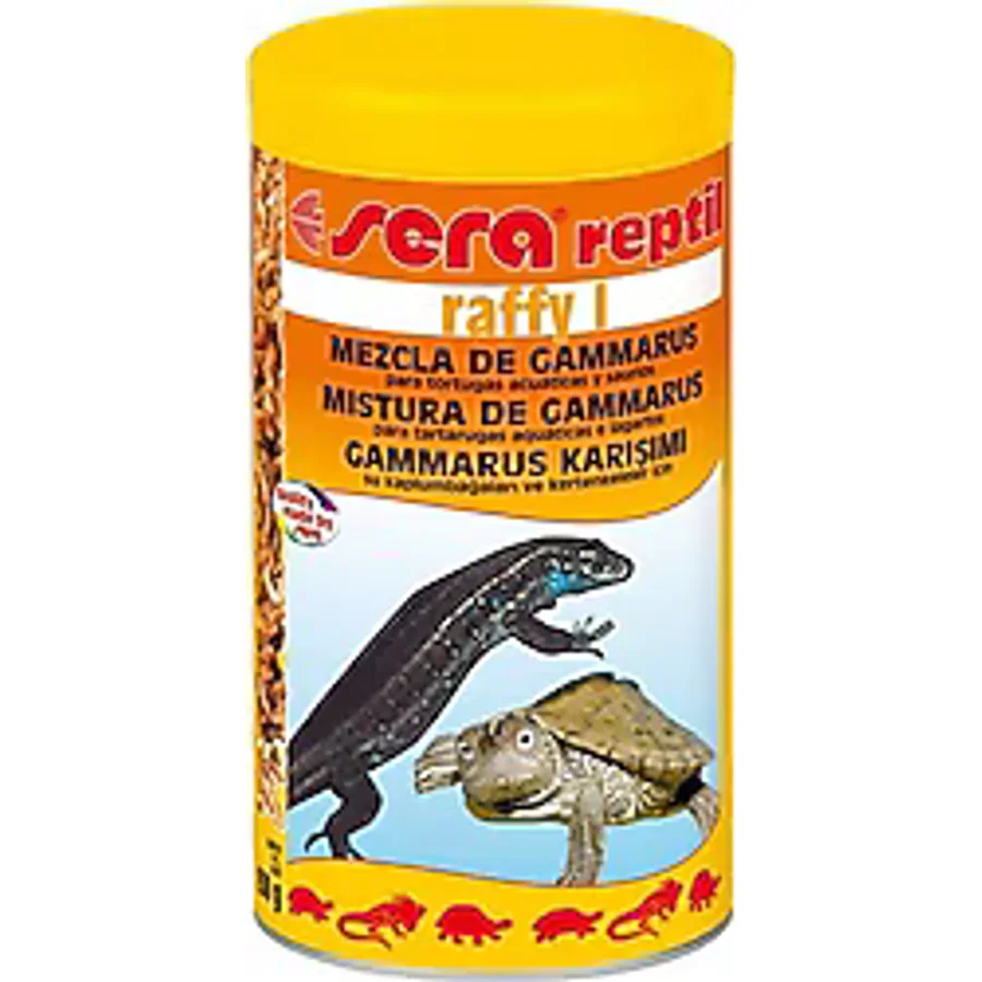 Sera Raffy I Gammarus Karışımı 1000 ml 130 gr Kaplumbağa Yemi