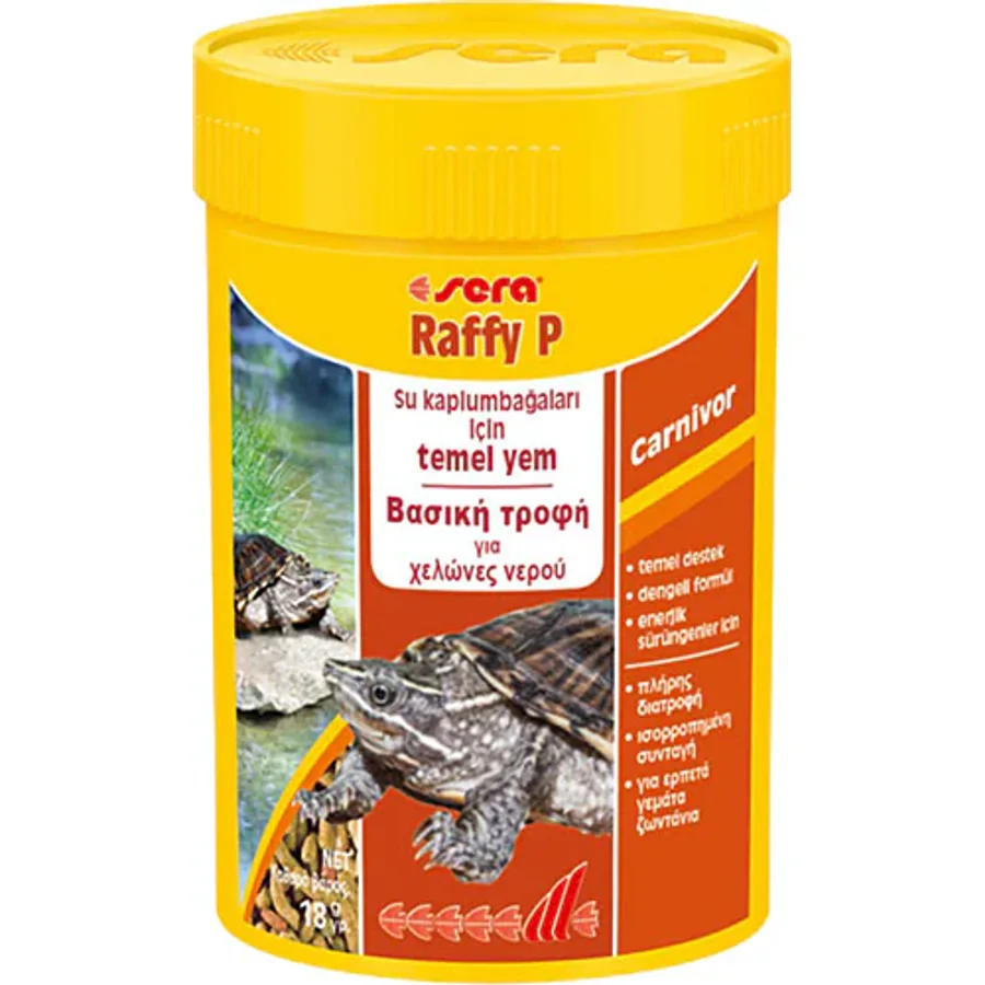 Sera Raffy P 100 ml 18 gr Kaplumbağa Yemi