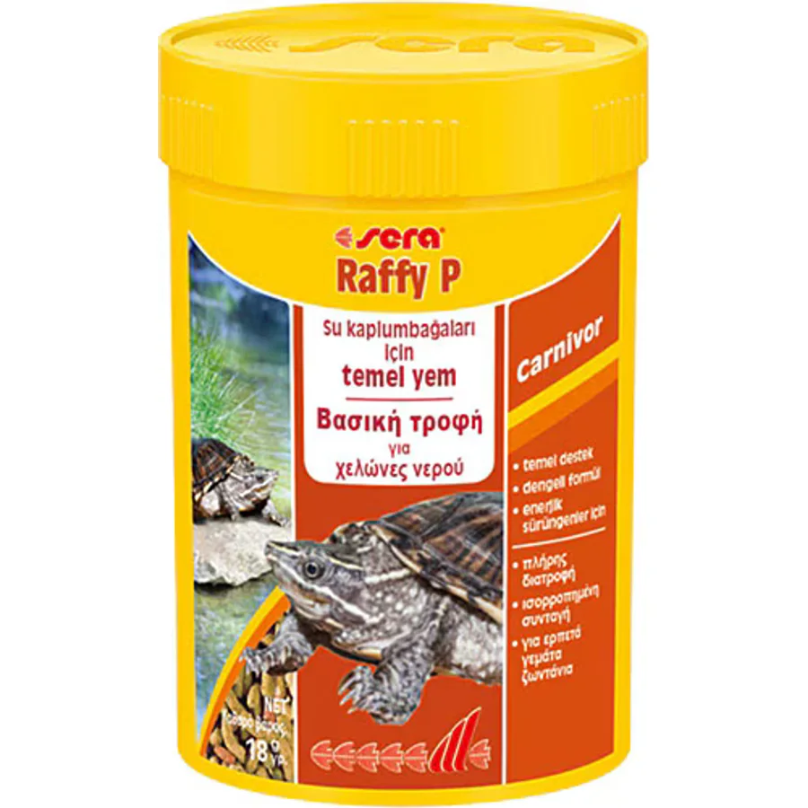 Sera Raffy P 250 ml 50 gr Kaplumbağa Yemi