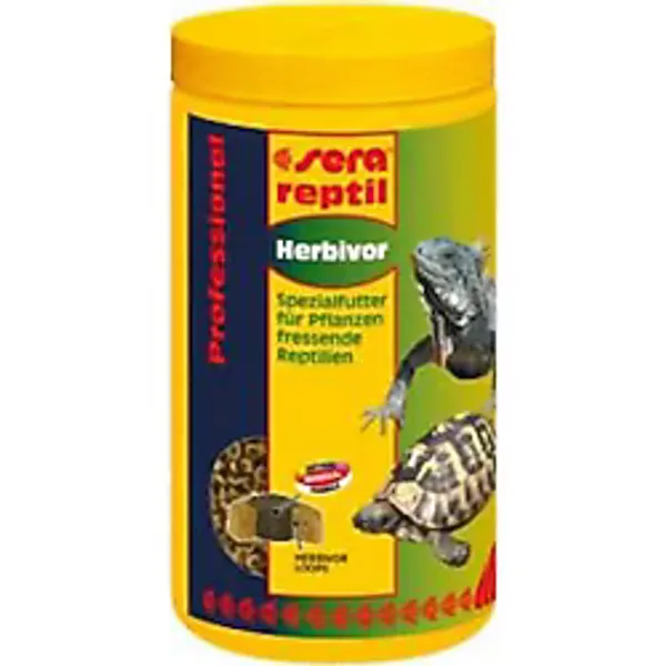 Sera Reptil Herbivor 1000 ml Otçul Sürüngen Yemi (350gr) Kaplumbağa Yemi Orjinal Kutu