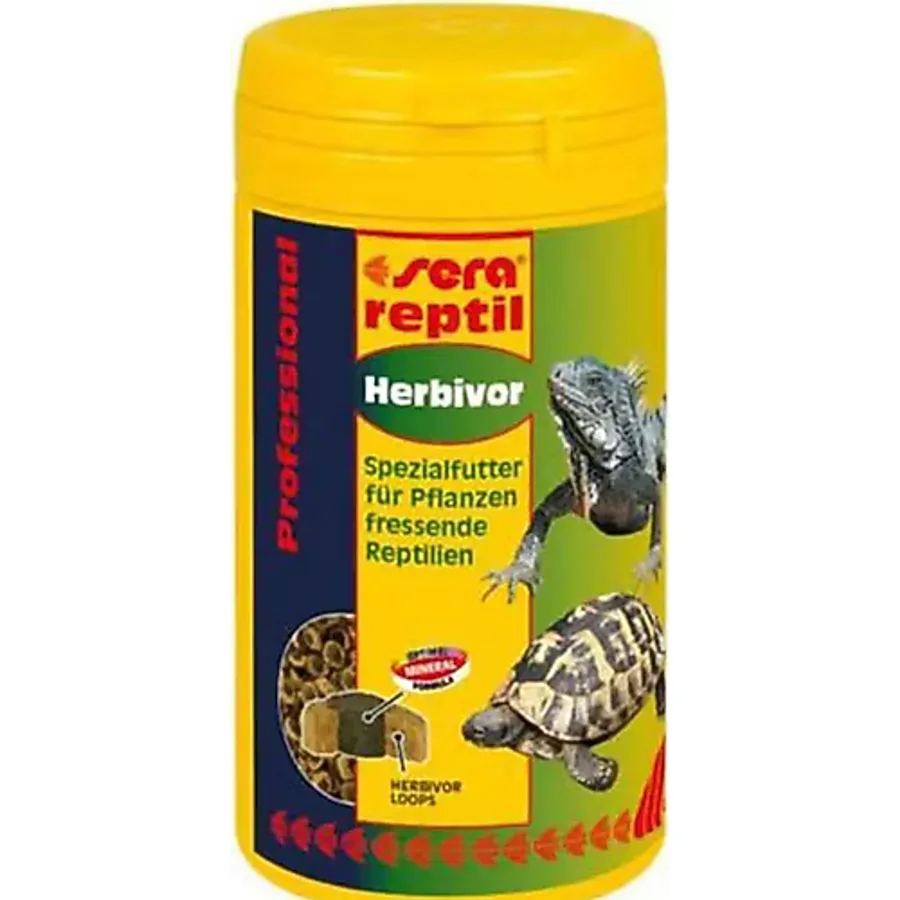 Sera Reptil Herbivor Nature 250 ml Sürüngen Yemi